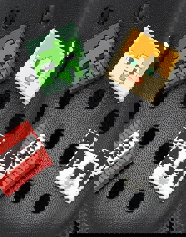 Minecraft Unisex Kids Black Character Face Clogs