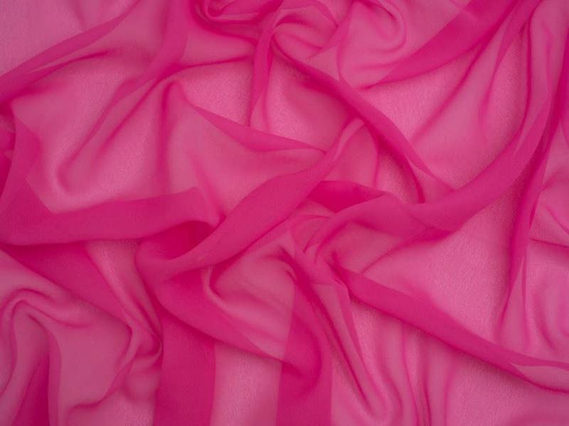 Minerva Core Range Minerva Light Sheer Chiffon Fabric - Plain Design Dressmaking Fabric, 110 cm / 44" Wide - per metre