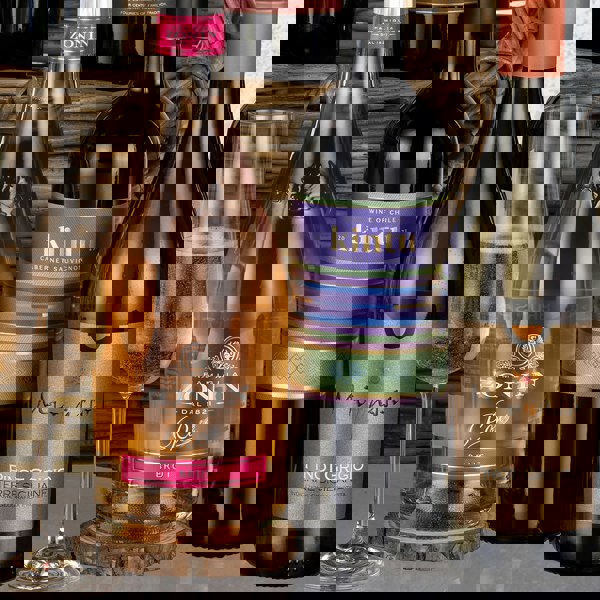 Virginia Hayward Twelve Wines in a Wicker Hamper