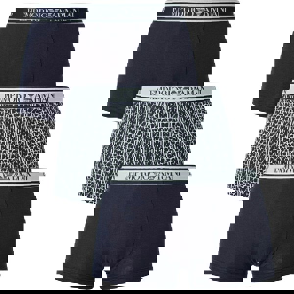 Emporio Armani Mens Boxer Shorts (Pack of 3) - Multicoloured