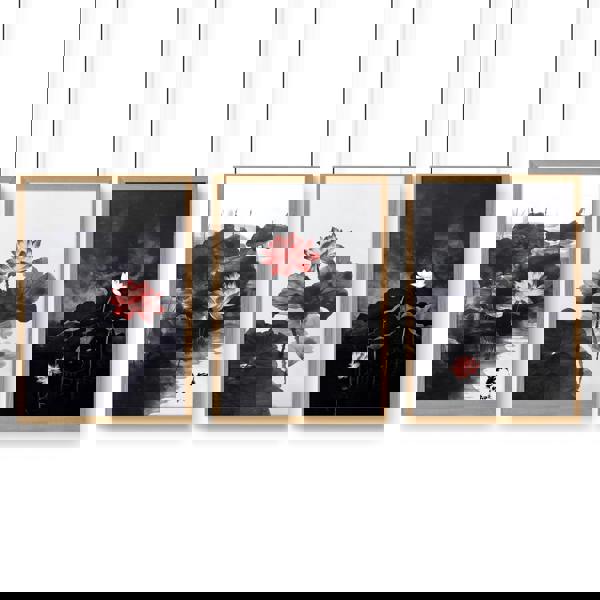 Calming Art | Set of 3 Asian Inspired Wall art Prints