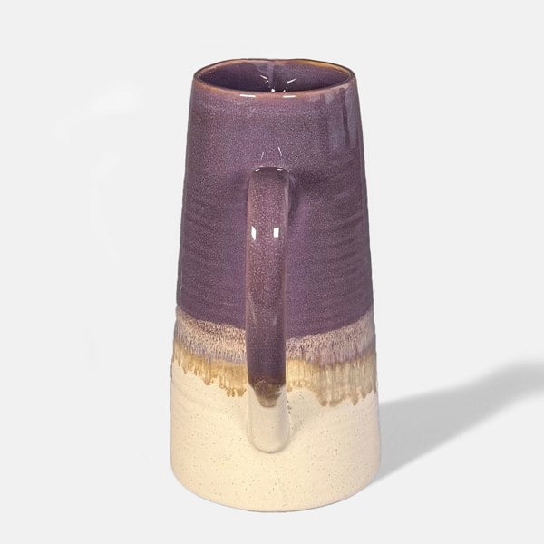 Scandi Home Terra Fusion 1.8L Purple Reactive Glaze Ceramic Jug