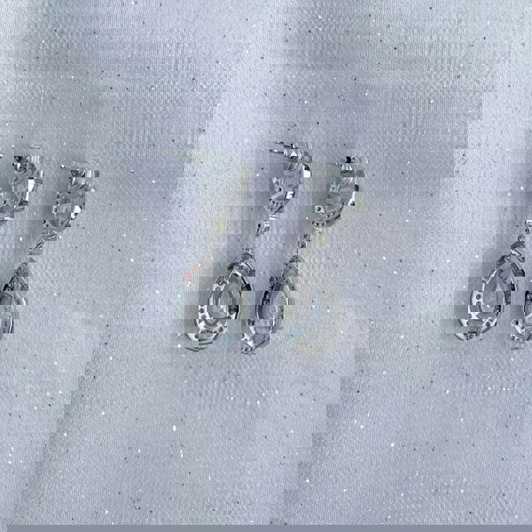 silver drop earrings small drop silver post earrings