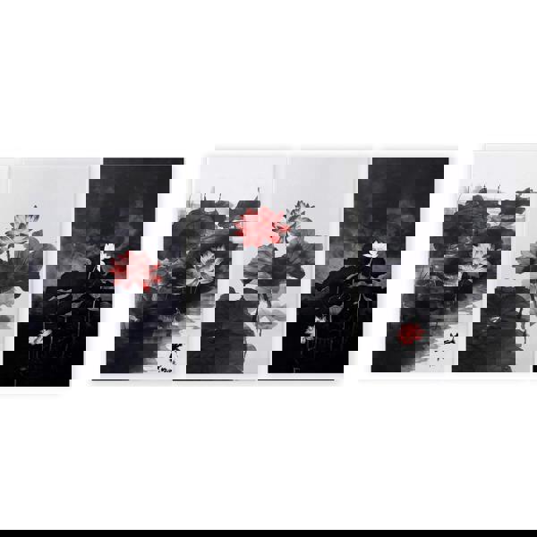 Calming Art | Set of 3 Asian Inspired Wall art Prints