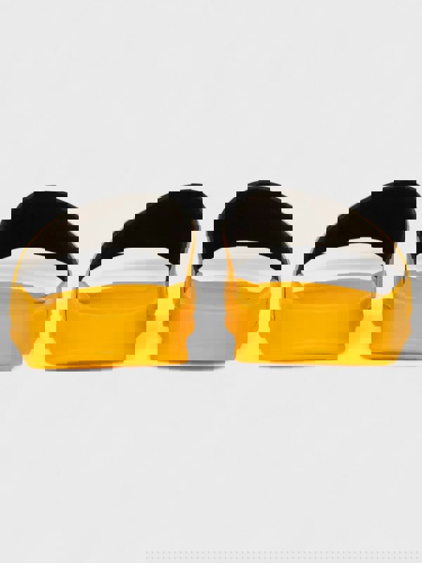 Palm Angels Logo Slides Yellow - Supplied FashionPalm Angels