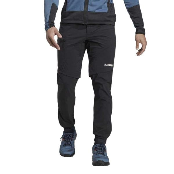 Adidas Mens Terrex Convertible Regular Cargo Trousers - Black - 