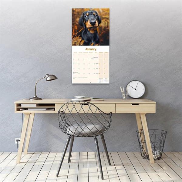 Dobermann Calendar 2027, Wall Calendars, Month To View, Dogs, Gift