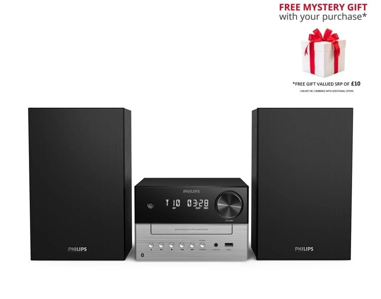 Philips TAM3205M2 Micro Music HiFi System – Free Gift RRP £10!