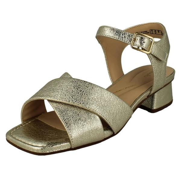 Clarks Ladies Clarks Square Toe Sandals Serina 35 Cross