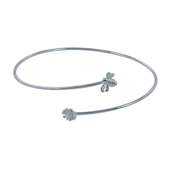 Reeves & Reeves Bee & Daisy Cuff Bracelet