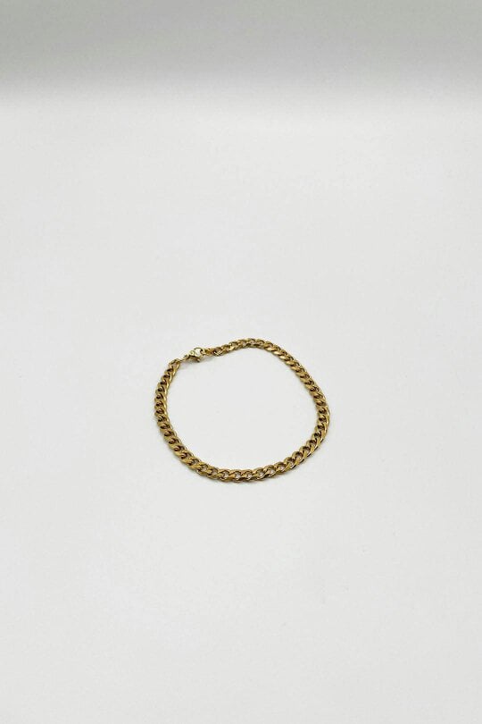 SVNX Cuban Bracelet in Gold 5mm