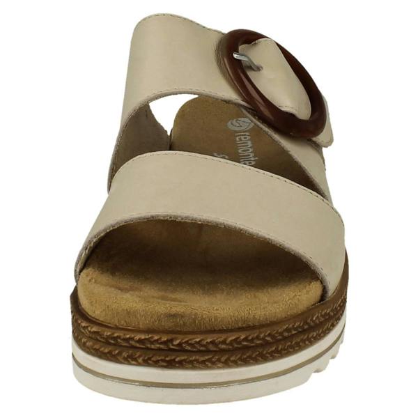 Remonte Ladies Remonte Wedge Sole Mule Sandals D0Q51