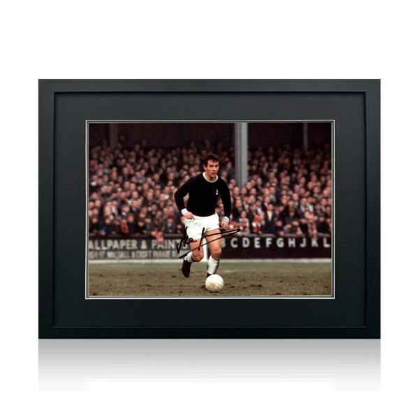 Alan Mullery Signed Tottenham Hotspur Image 2 Deluxe Mount Frame