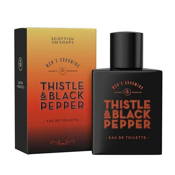 Scottish Fine Soaps Thistle & Black Pepper Eau de Toilette 50 ml
