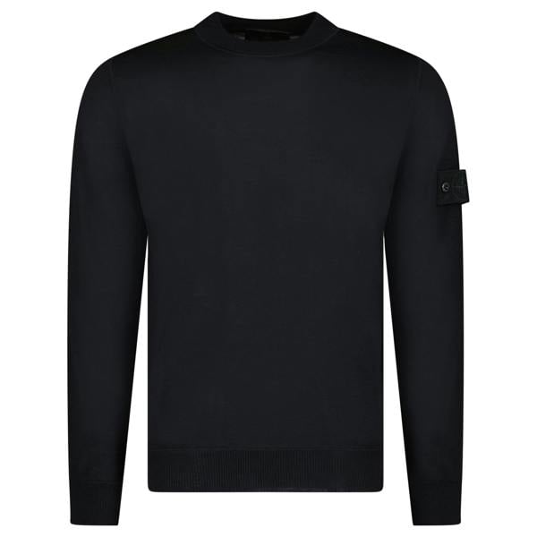 Stone Island RWS Wool Ghost Jumper Black - chancefashionco