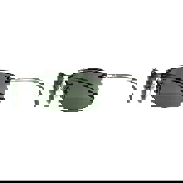 Rayban Sunglasses Top Bar 3183 Gunmetal Polarized Green 004/9A