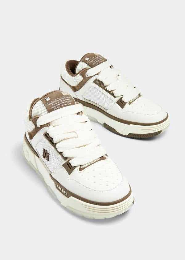 Amiri MA-1 Sneakers White Brown