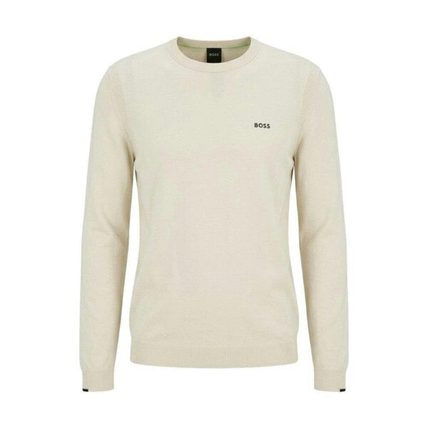 BOSS Ever-X Crew Neck Jumper Natural