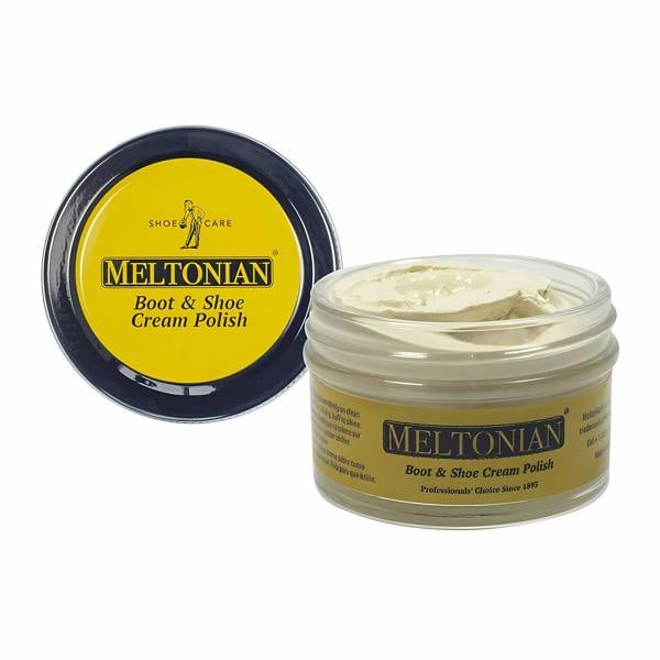 Meltonian Boot and Shoe Cream Polish - Conditioning and Colour Restoration 50ml