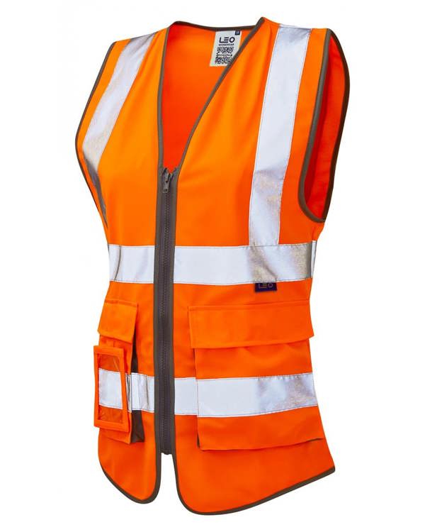 Lynmouth Ladies Superior Waistcoat Leo Workwear