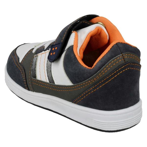 JC Dees Boys JCDees Flat Hook & Loop Trainers
