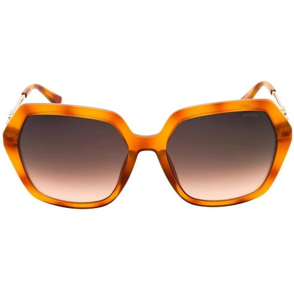 Guess Gu00267 53F Blonde Havana / Gradient Brown Sunglasses Female 57X17X140 One Size