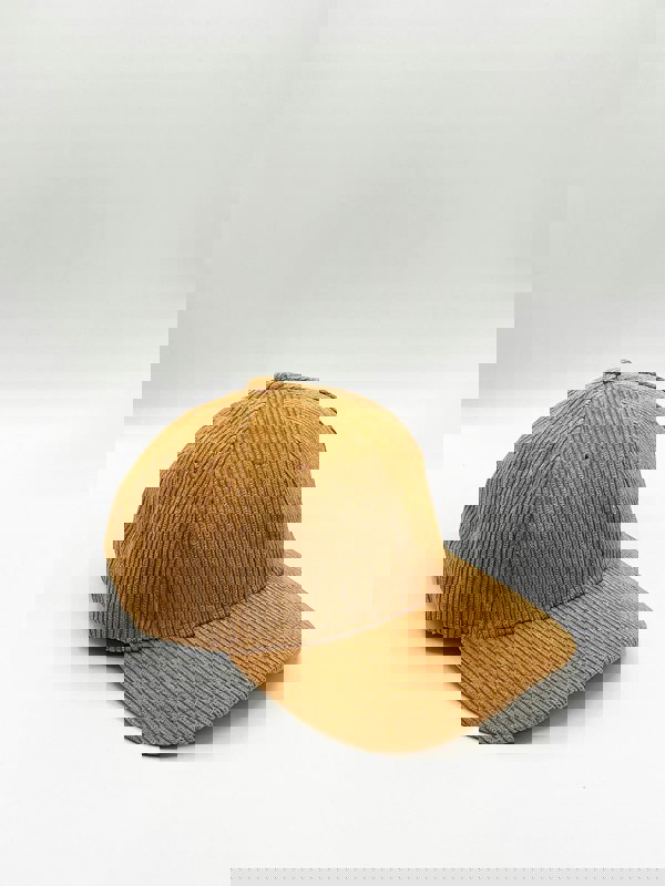 SVNX Corduroy Cap In Turmeric