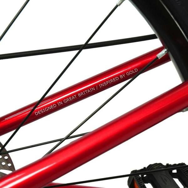 HOY Pentland 20in Kids Bike, 7 Speed - Red