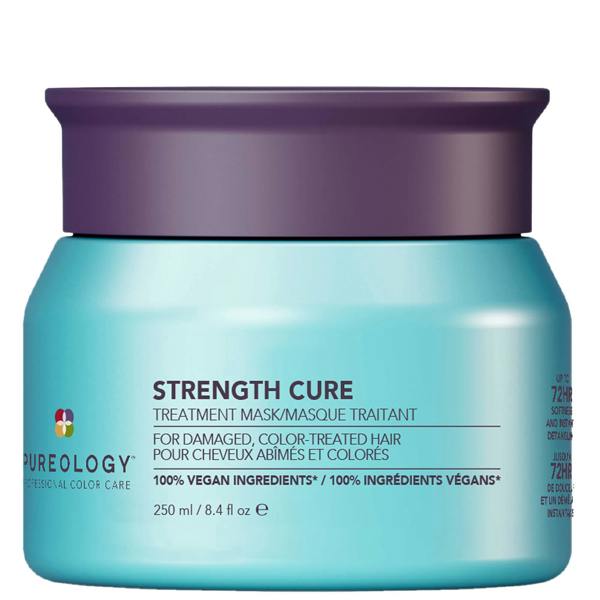Pureology Strength Cure Hair Treatment Mask, Intense Repair Hair Mask for Damaged or Color-Treated Hair 250ml
