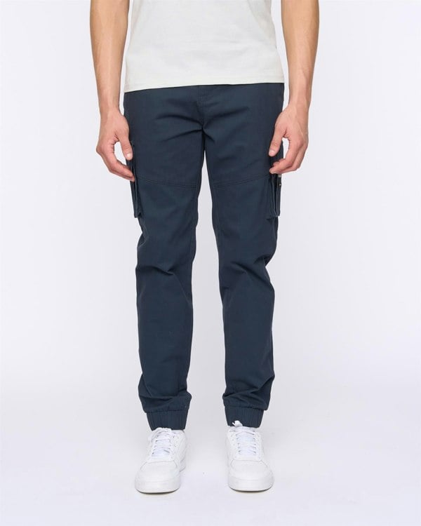 Duck and Cover Chemmer Woven Jog Pants - Navy