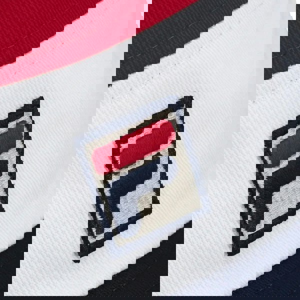 Fila Marco Tri Colour Heritage Logo Bucket Hat Fila Red/Gardenia/Fila Navy