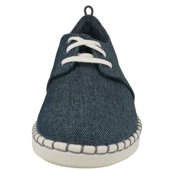 Clarks Ladies Clarks Casual Lace Up Trainers Step Glow Lace