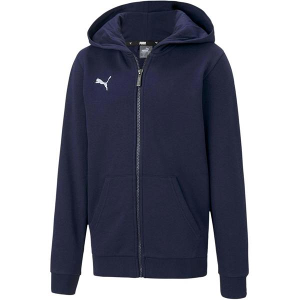 Puma Childrens/Kids TeamGoal 23 Casuals Drawstring Hoodie - Peacoat - 