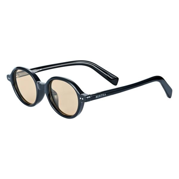 Bertha Nicole Polarized Sunglasses - Black/Brown - BRSBR060C2