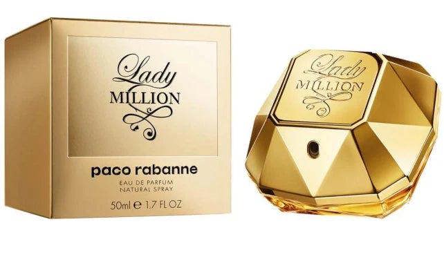 Paco Rabanne Lady Million 50ml Eau De Parfum EDP Spray For Her