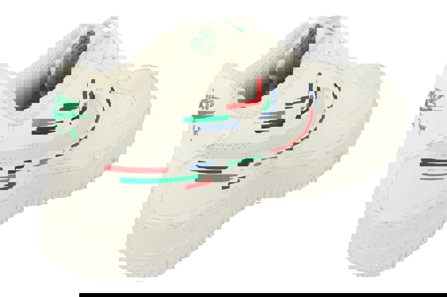 Nike Air Force 1 Impact GS Nn Trainers Fd0532  100 - White White Game Royal 100 - Photo 2