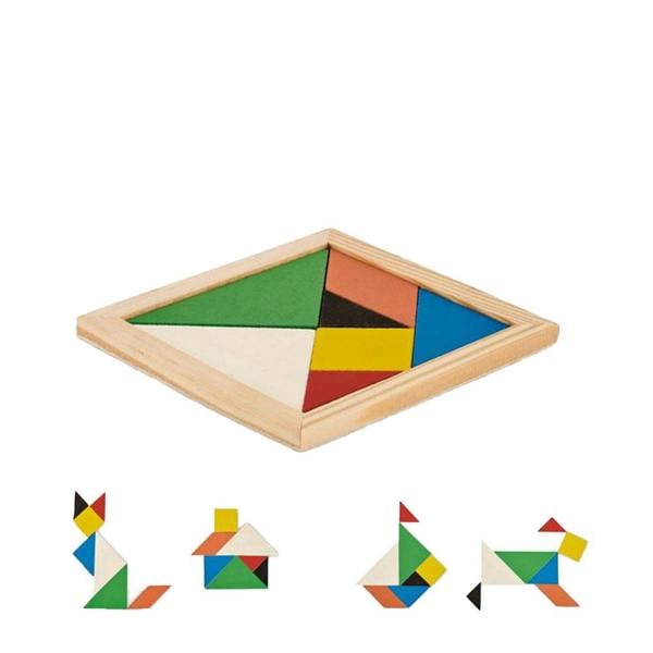 MidOcean Tangram Wood Puzzle - Wood - 