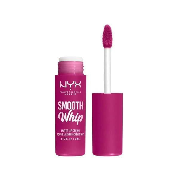 NYX Cosmetics 3 x NYX Smooth Whip Matte Lip Cream 4ml - Bday Frosting
