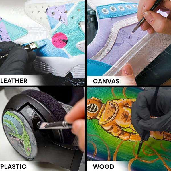Angelus Leather Paint for Sneaker Customs and Shoes 4oz