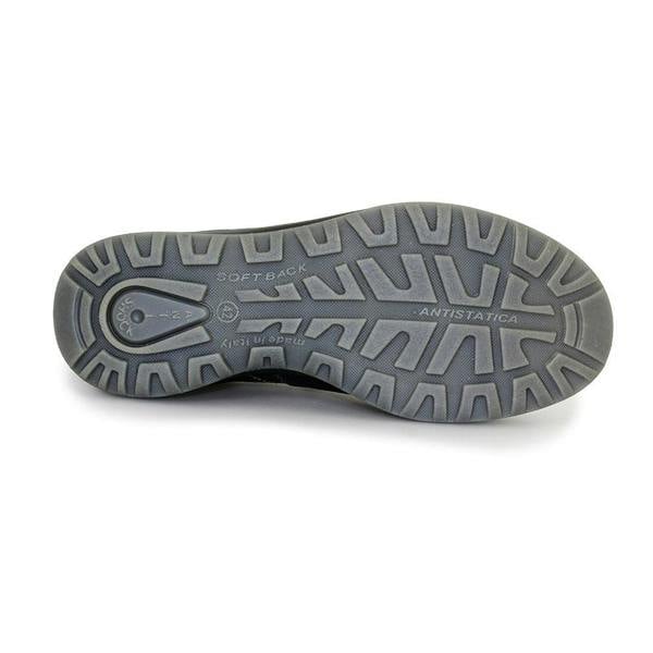 Black Grisport Melrose slip on mens walking shoe for casual walking
