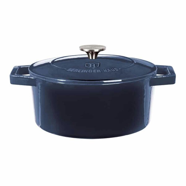 Berlinger Haus Cast Iron Casserole 24 cm Berlinger Haus BH-6522 Aquamarine