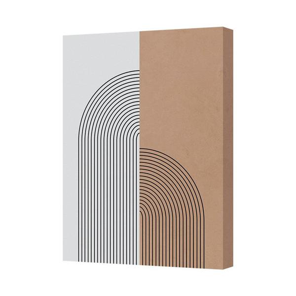 Benjamin Tate Design Abstract Arch Line Canvas Art Print Modern Living Room Decor