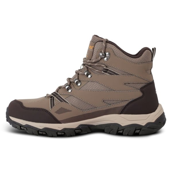 Regatta Womens/Ladies Holcombe III Walking Boots - Walnut/White Pepper