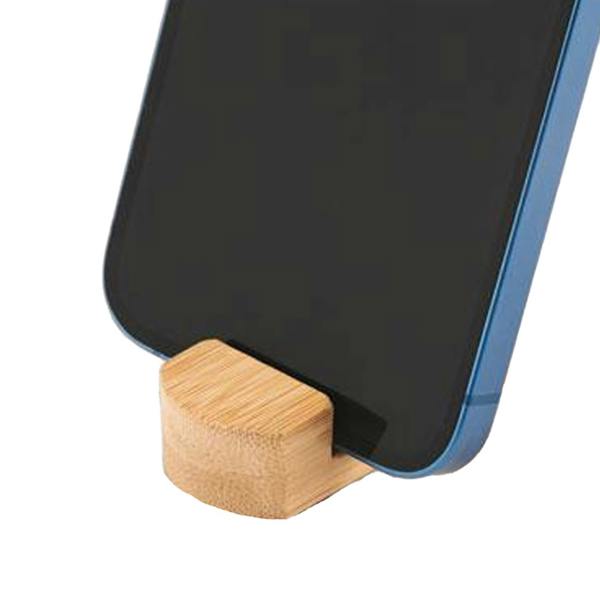 MidOcean POY Bamboo Mobile Phone Stand - Wood - 