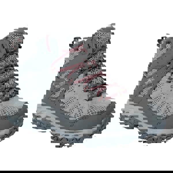 Regatta Womens/Ladies Edgepoint IV Mid Cut Walking Boots - Dark Steel/Dusty Rose