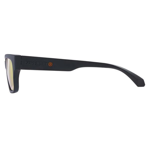 Superdry Sunglasses SDS-5004 104 Matte Black Orange Mirror