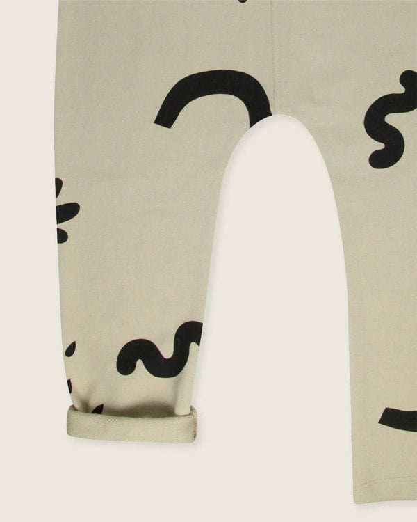 Stone Silhouette Print Dungarees - image 5