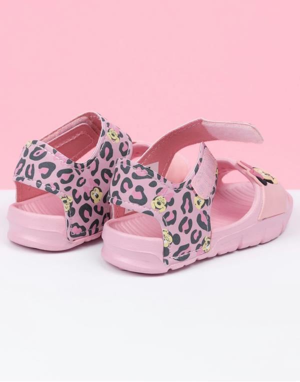 Disney Girls Pink Minnie Mouse Sandals