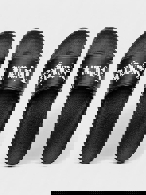 Palm Angels Boys Pool Sliders Black - Supplied FashionPalm Angels