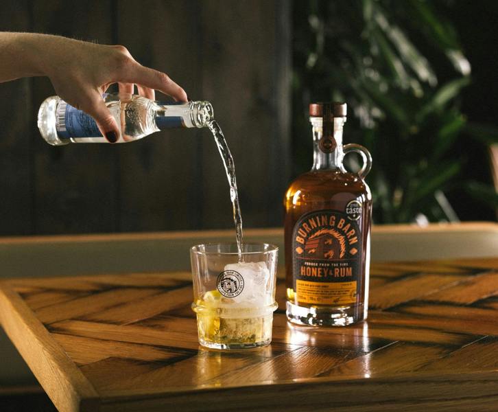 Burning Barn Honey & Rum Liqueur